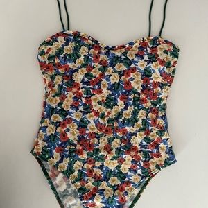 Floral bodysuit